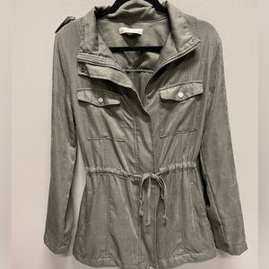 BE COOL Women's Utility Jacket in Gray